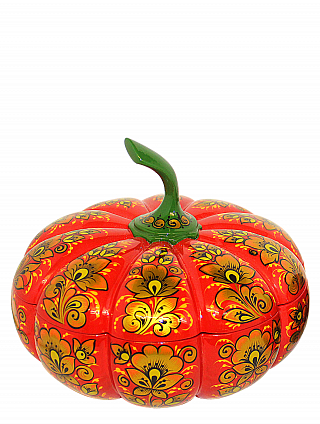 Шкатулка подарочная "Тыква" (большая)